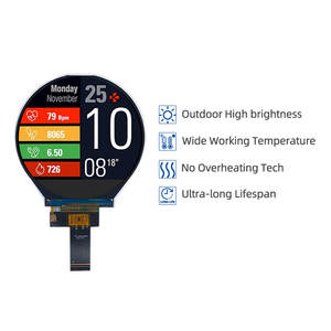 หน้าจอความสว่างสูง3.4นิ้ว800x800 MIPI จอแสดงผล LCD ขนาด1500nits IPS TFT สำหรับ PDA มือถือ - Product Image 2