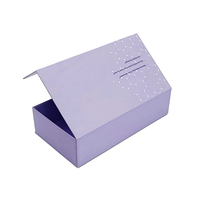 Boîte d'emballage magnétique en carton rigide personnalisée avec logo imprimé recyclable, boîtes cadeaux en papier