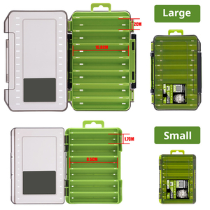Caja de <span class=keywords><strong>Pesca</strong></span> Multifuncional de Doble Cara Ajustable de PP para Almacenamiento de Señuelos y Accesorios, Ideal para Ríos, Lagos y Agua Dulce - Product Image 4