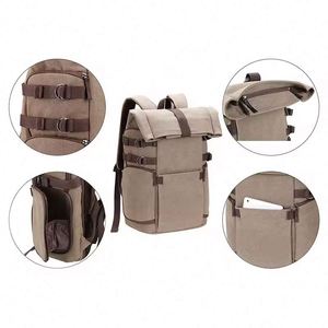 Sac à dos pour appareil photo professionnel, imperméable, pour voyage et extérieur, avec compartiment pour ordinateur portable et appareil photo reflex numérique, échantillon gratuit - Product Image 2