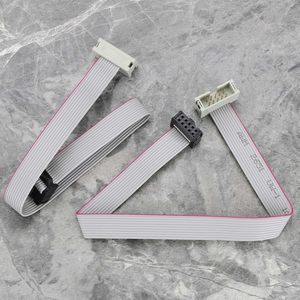 Câble d'extension IDC YINETTECH 10 broches, double rangée, mâle vers femelle, connecteur plat à ruban pas de 2,54 mm pour adaptateurs D-Sub - Product Image 4