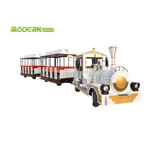 รถไฟท่องเที่ยว สวนสนุกสำหรับเด็ก ผลิตภัณฑ์ใหม่และน่าสนใจ รถไฟไร้รางสำหรับขาย - Product Image 1