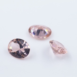 HanYu Factory Price Nano Stone Loose Oval Cut Nano Gems Synthetic <strong>Morganite</strong> Nano <strong>Gemstone</strong> - Product Image 4