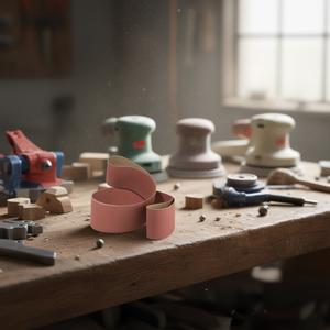 Cinta Abrasiva de Corindón Ttake Ab1000, 1000x100 mm, Grano 240, para Lijar Metal y Madera - Product Image 3