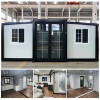 Casa Prefabricada Expandible de 80 m² con Certificación CE, Diseño Personalizado y Baño, Entrega Llave en Mano, Casa Contenedor Tipo Granny Flat
