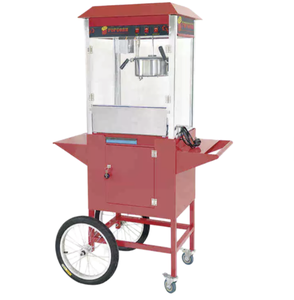 Nueva Máquina <span class=keywords><strong>de</strong></span> <span class=keywords><strong>Palomitas</strong></span> Comercial <span class=keywords><strong>de</strong></span> 220V y 1300W con Carrito Móvil y <span class=keywords><strong>Olla</strong></span> <span class=keywords><strong>de</strong></span> Acero Inoxidable <span class=keywords><strong>para</strong></span> Venta Ambulante - Product Image 1