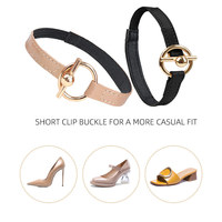 Les chaussures à talons hauts avec sangles de talon anti-détachement ne nécessitent pas de sangles élastiques et fixes pour les chaussures simples qui ne s'adaptent pas bien