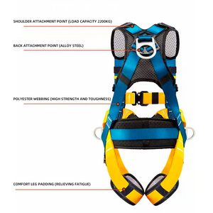 Cinto de Segurança Profissional para Manutenção de Turbinas Eólicas e Escalada de Torres - Product Image 5