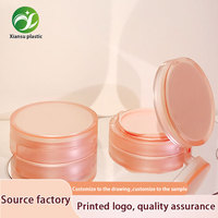 Boîte d'emballage cosmétique pliable 15G pour maquillage, poudre en vrac, coussin d'air, étui miroir