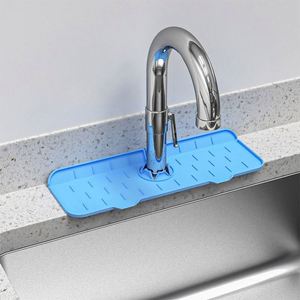 Tapis absorbant pour robinet de cuisine, protection anti-éclaboussures en silicone pour évier, idéal pour salle de bain et cuisine - Ventes Flash - Product Image 6