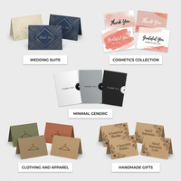 Cartes de remerciement de luxe bleu marine avec dorure à chaud, enveloppes, cartes de vœux Constellation Nuit Étoilée pour mariages et usage professionnel
