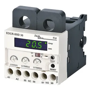 Samwha Miniatur Dsp, EOCR-SSD-30-220 3 Fase, Kontrol Digital, Perlindungan Relay Overload