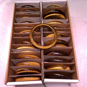 उच्च गुणवत्ता वाले पीले नीले बाघ आंख चूड़ियां क्रिस्टल उपचार पत्थर अर्ध कीमती पत्थर गहने - Product Image 6