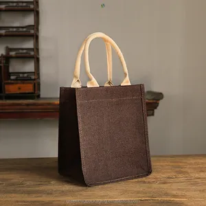 กระเป๋าช้อปปิ้งโลโก้ Personalizzato Borsa Per La Spesa Di Lusso Blu Scuro โปร่งใส Chiara