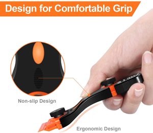 Multi-Purpose Plastic Razor Blade <strong>Scraper</strong> 2-in-1 <strong>Scraper</strong> Tool <strong>Cleaning</strong> Razor <strong>Scraper</strong> for Decals Stickers Labels, Caulk, Adhesive - Product Image 4