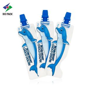 Kantung kecil plastik kedap air kustom untuk minuman jus cokelat kemasan susu - Product Image 1