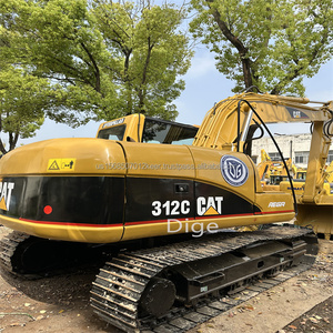 Miniexcavadora Caterpillar usada japonesa CAT312c 12T 308 312 313 para oficios de construcción y construcción de carreteras urbanas - Product Image 3