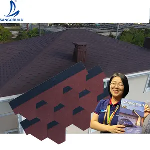중국 공장 모자이크 루핑 아스팔트 대상 포진 지붕 커버 미국 표준 지붕 대상 포진 디플러스 모듈 식 주택