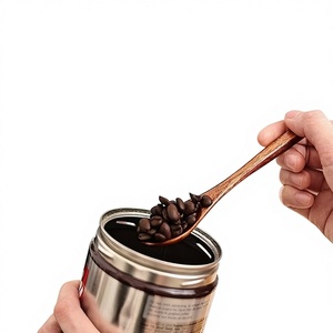 Juego de Cucharas de Té de Madera Premium, Reutilizables y Sostenibles, Cucharas Medidoras para Café y Azúcar, Utensilio de Cocina para Uso Diario y Fiestas, Aptas para Lavavajillas - Product Image 1