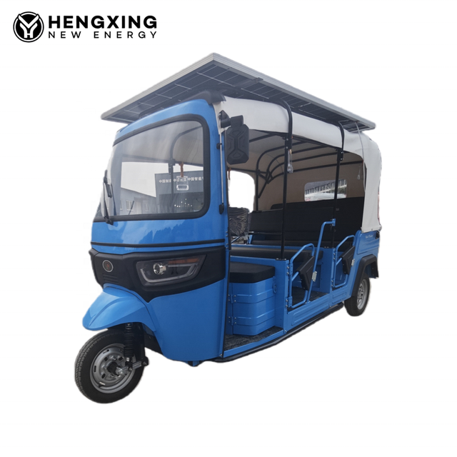 Electric Tuk Tuk Passenger Tricycle 9 Seater 3000W 4000W 55km/h Long Range 2.5H Charging for Commercial Taxi