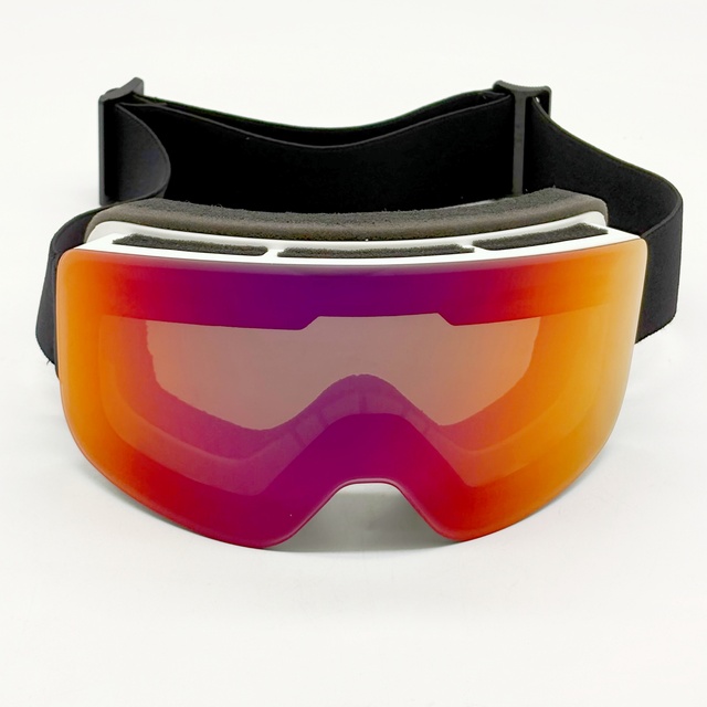 100 Brand Ski Goggles Double Layer Anti-fog Mountaineering Mirror HD Fashion New PC Material Model One Size