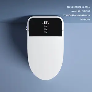 Vaso sanitário japonês de novo design, secagem de ar quente automática bidê inteligente uma peça