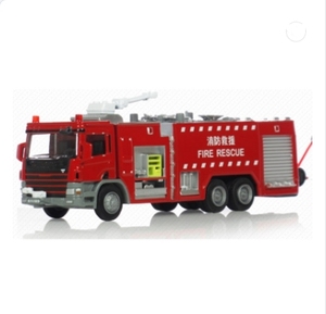 Modellino di <span class=keywords><strong>Camion</strong></span> <span class=keywords><strong>dei</strong></span> <span class=keywords><strong>Pompieri</strong></span> in Metallo di Alta Qualità Scala 1/50 - Product Image 1
