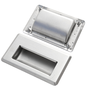 3620 Stainless Steel Sliding <strong>Door</strong> Flush Handle Oval Recessed <strong>Finger</strong> Pull Handle - Product Image 4