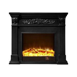 Chimenea eléctrica LED independiente pequeña de lujo, diseño <span class=keywords><strong>Kamin</strong></span>, troncos decorativos de Control remoto para sala de estar, hogar Foshan - Product Image 6