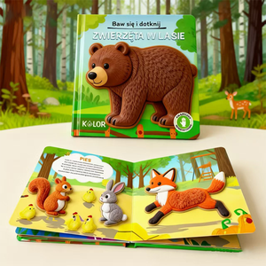 Impresión de Libros de Cartón Personalizados, Servicio de Impresión de Libros Infantiles en Papel Grueso, Libros Sensoriales con Texturas - Product Image 1