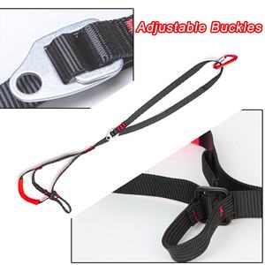 Correas de poliéster para exteriores, elevador de bucle de Pie ajustable, <span class=keywords><strong>eslinga</strong></span> para exteriores, dispositivo de escalada para montañismo - Product Image 3