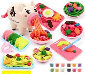Juego de herramientas educativas DIY para niños al por mayor: máquina de helados, máquina de arcilla de juguete, arcilla de colores para juego de simulación - Product Image 5
