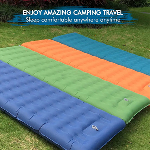 Biểu Tượng Tùy Chỉnh 200*70*10Cm Có Thể Gập Lại Nylon TPU Inflatable Nệm Không Khí Ngủ Mat Không Thấm Nước Cắm Trại Pad Cho Backpacking Đi Bộ Đường Dài - Product Image 3