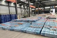 Panneaux de toiture en FRP, tôles ondulées, tôles de toiture en FRP colorées translucides, plastiques renforcés de fibres de verre, tuiles en FRP