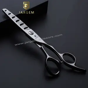 6 dentes Chunker Hair Scissors VG10 Steel Barber Scissors Unique Scissors Hair Professional