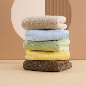 Toalla de Mano y Cara para Adultos, de Algodón de Color Sólido, Comprimida, Ecológica, Antimicrobiana, Suave, Sin Pelusas, Grande, Venta Directa de Fábrica al Por Mayor - Product Image 3