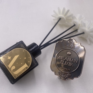 Pegatinas 3D <span class=keywords><strong>de</strong></span> Metal dorado y plateado personalizadas, botellas <span class=keywords><strong>de</strong></span> Perfume exquisitas <span class=keywords><strong>de</strong></span> lujo, <span class=keywords><strong>venta</strong></span> al por mayor, resistente al agua, gran oferta, etiqueta privada <span class=keywords><strong>de</strong></span> perfume - Product Image 6