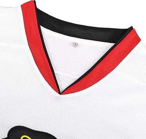 Maillot de hockey sur glace américain Blackhawk avec broderie OEM du nom et du numéro # 98 Connor Bedard # 30 Uniforme de hockey <span class=keywords><strong>Spencer</strong></span> Knight - Product Image 4