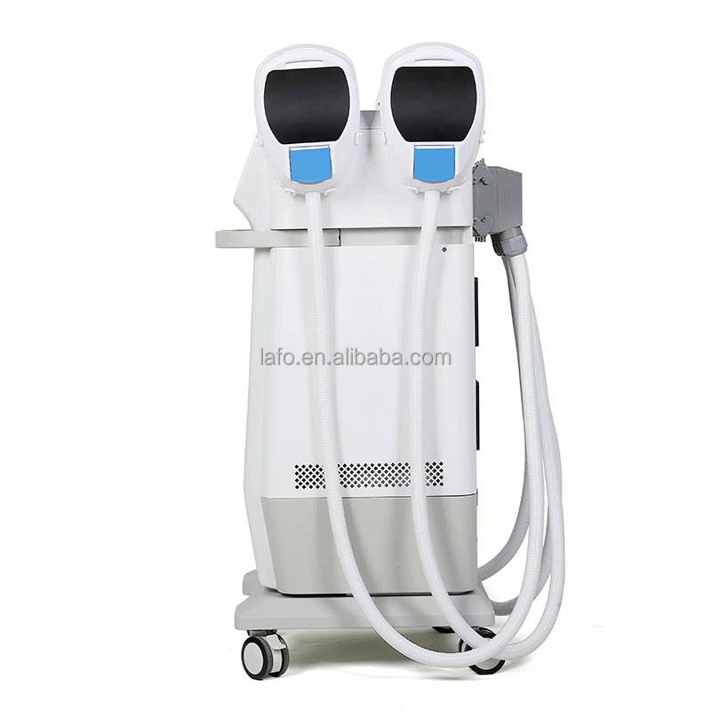 hottet sale 4 handles Electromagnetic muscle stimulator hiemt machine with RF