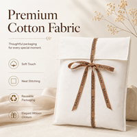 Sac enveloppe en toile à bord ondulé/cannelé avec logo personnalisé, fermeture à rabat, résistant aux rayures, tailles personnalisables, esthétique, vente en gros