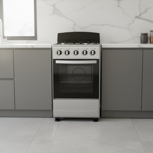 Estufa de Gas de 4 Quemadores con Horno de Gran Capacidad de 55L, Cocina Independiente con Parrilla de Convección, Material de Vidrio Templado, Buen <span class=keywords><strong>Precio</strong></span> - Product Image 5