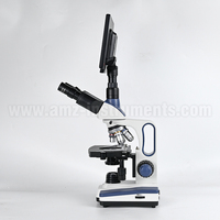 NK-350TLCD10 40X-2500X Digital Biological Microscope With 10.1-Inch LCD Screen Monitor Built-In 2.0MP Microscope Camera