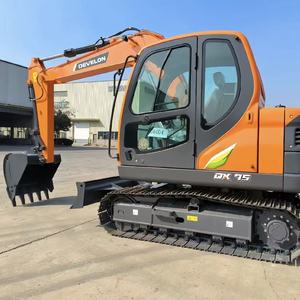 รถขุดขนาดเล็ก Doosan D75-10 มือสองจากเกาหลีแท้ น้ำหนัก 7.5 ตัน รถขุดไฮดรอลิกขนาดเล็ก ชั่วโมงการทำงานต่ำ - Product Image 3
