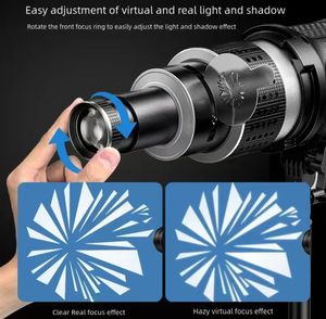 Condenseur optique conique Bowens Mount avec 35 gobos et 5 filtres de couleur pour projecteur de studio <span class=keywords><strong>photo</strong></span> - Product Image 5