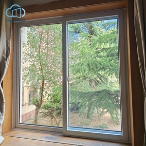 Fenêtre <span class=keywords><strong>coulissante</strong></span> en PVC avec grille décorative, fenêtre en vinyle pour <span class=keywords><strong>baie</strong></span> <span class=keywords><strong>vitrée</strong></span>, <span class=keywords><strong>rénovation</strong></span> de maison résidentielle - Product Image 6