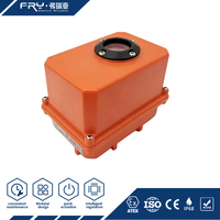 Actionneur de vanne électrique compact multi-tension AC220 AC380 DC24 DC12, actionneur à quart de tour efficace