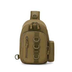 Cycling Bag 4L Khaki Shoulder Strap Portable Outdoor Sports Crossbody Bag - Product Image 1