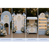 Support de Présentation en Acrylique pour Événements et Fêtes, Décorations de Scène de Mariage, Étagère Cadeau, Arche Murale de Fond