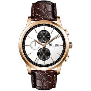 OEM 럭셔리 가죽 남자 시계 사용자 정의 로고 일본 <span class=keywords><strong>movt</strong></span> 스테인레스 스틸 시계 클래식 - Product Image 4