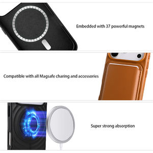 <span class=keywords><strong>Coque</strong></span> de téléphone Design Wave en cuir PU artificiel Nappa aux couleurs officielles personnalisée en gros pour <span class=keywords><strong>iPhone</strong></span> <span class=keywords><strong>12</strong></span> 13 14 15 16 17 Pro Max - Product Image 4